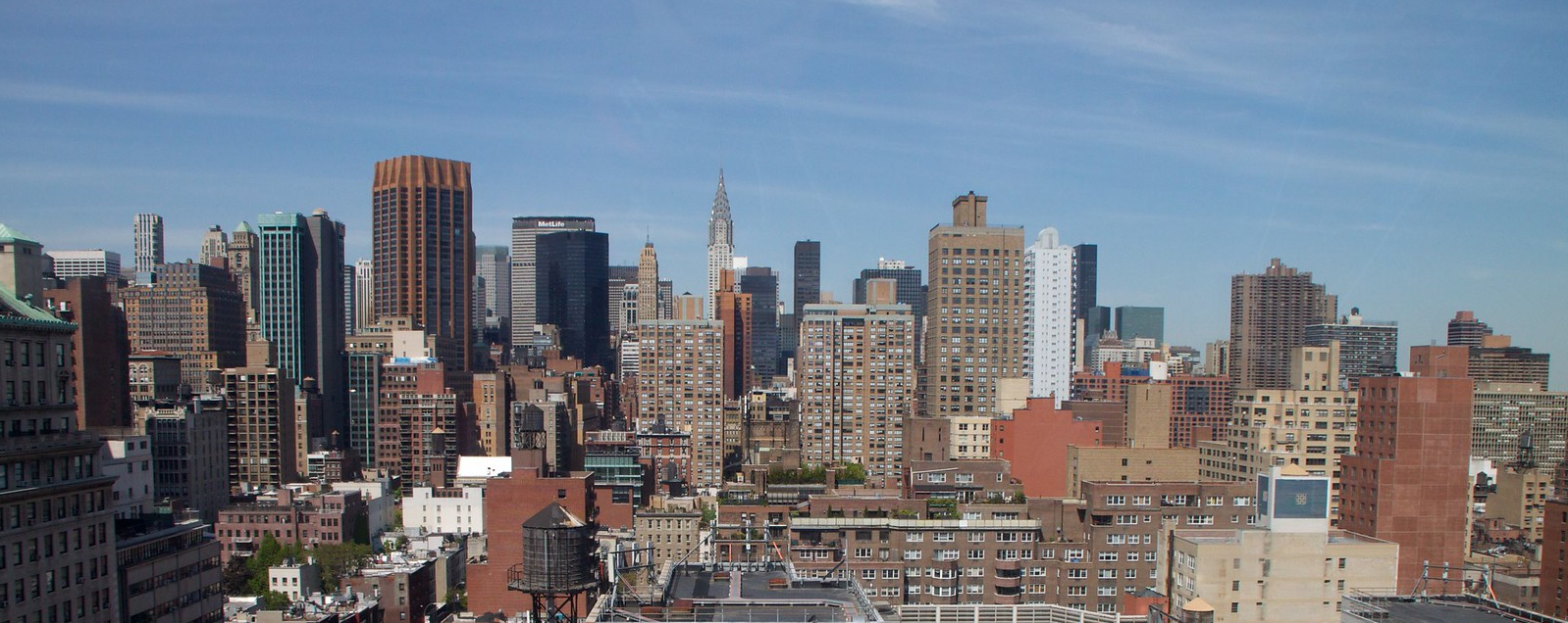 View of New York City from the 14th Floor of Baruch Vertical Campus