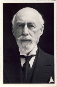 Black and white photo of Herman Baruch. He is an older white man with a beard and mustache.