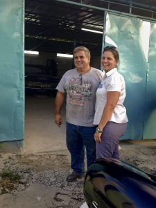 Julio Alvarez and Nidialys Acosta Cabrera have expanded their company, NostalgiCar, which operates a vintage car service and refurbishes vintage autos. Cabrera, trained as a chemist, was a government purchasing agent, developing many useful contacts for their business. 