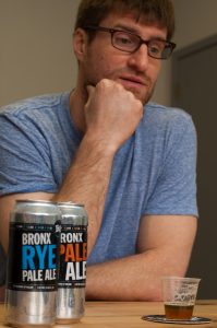 Damian Brown is head brewer and co-president of Bronx Brewery.