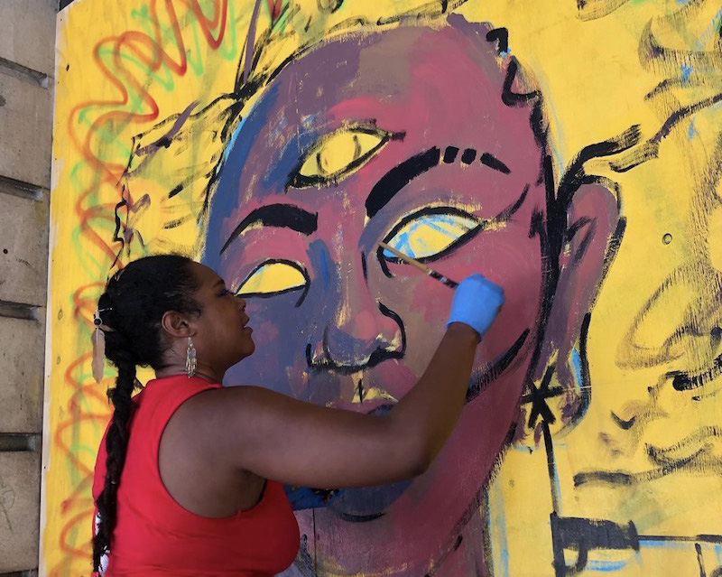 COVID and Black Lives Matter brought an explosion of street art to